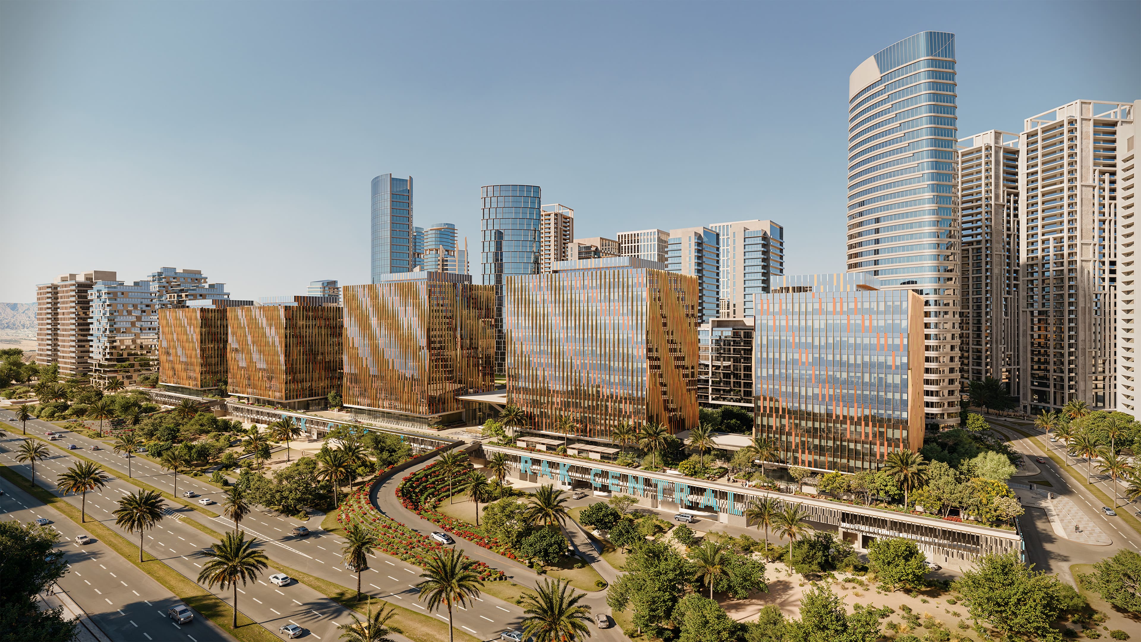 RAK Central Square aerial view