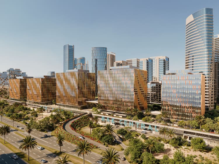 RAK Central Square aerial view